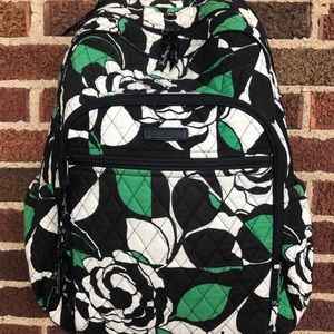Vera Bradley Imperial rose Campus Backpack